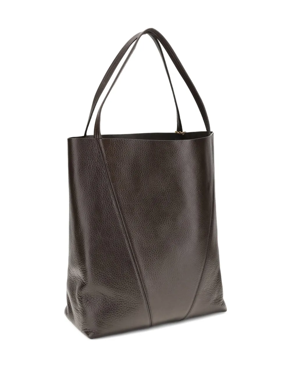 Chloé maxi chain-large tote bag - Bruin