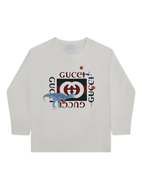 Gucci Kids dinosaur-logo sweatshirt