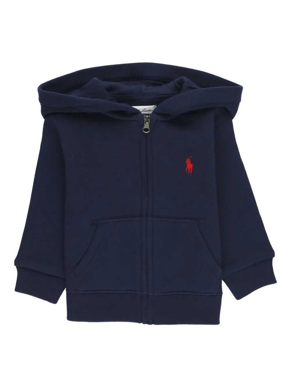 POLO RALPH LAUREN KIDS zip-up hoodie - Blu
