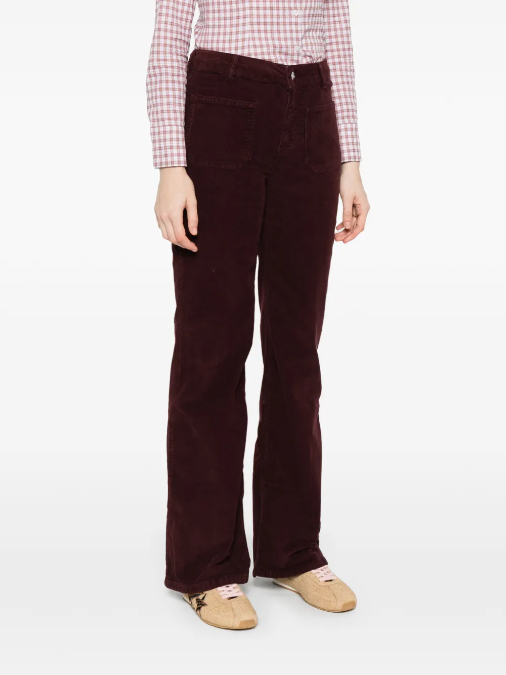  Vanessa Bruno Dompay Trousers - Red 