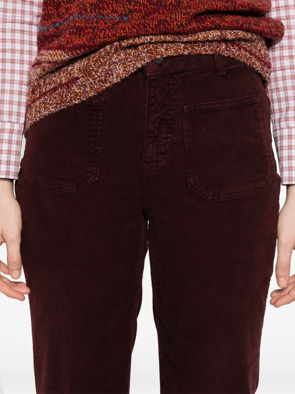 Vanessa Bruno Dompay broek Rood