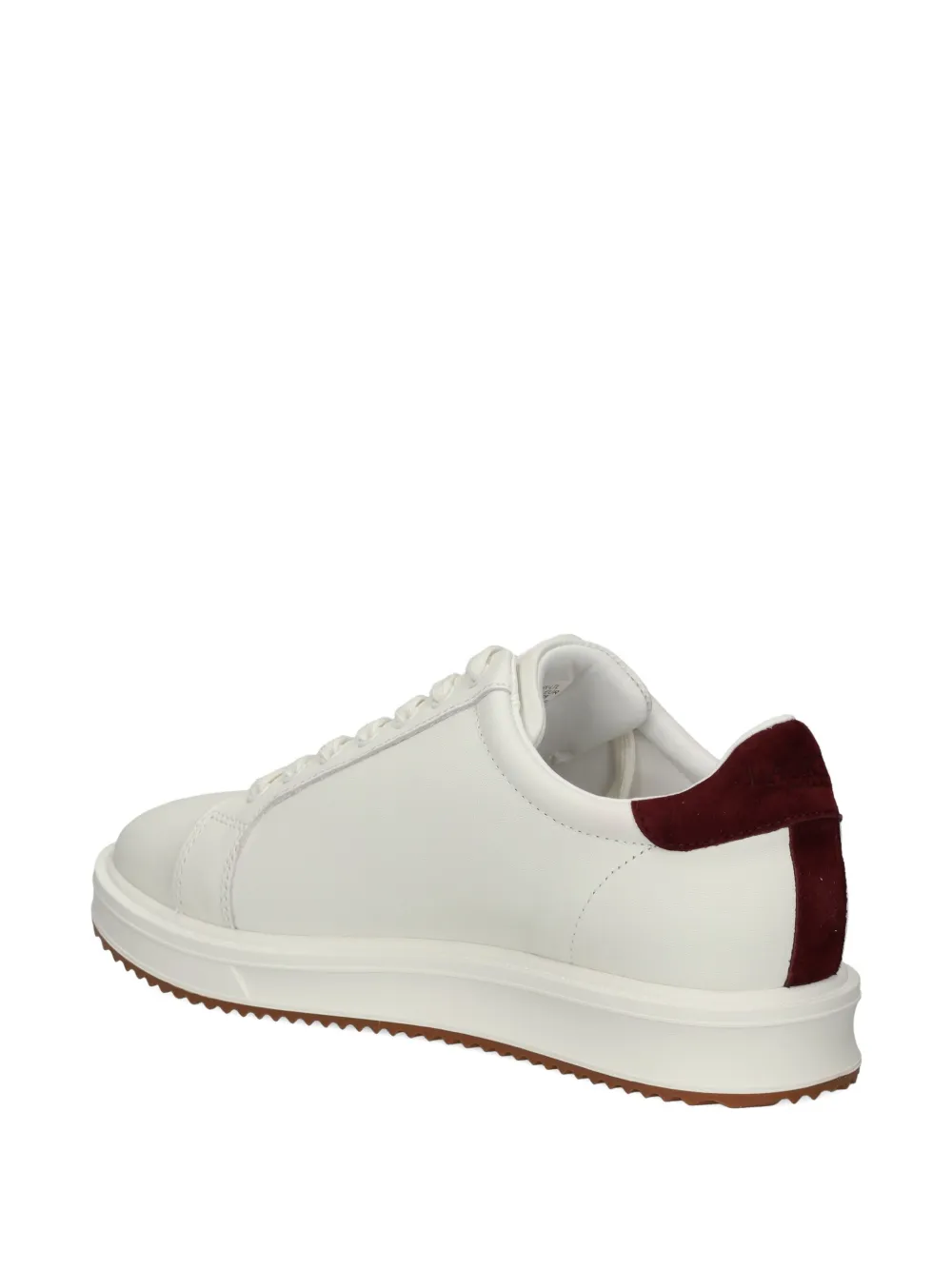Lauren Ralph Lauren logo-embroidered suede sneakers White