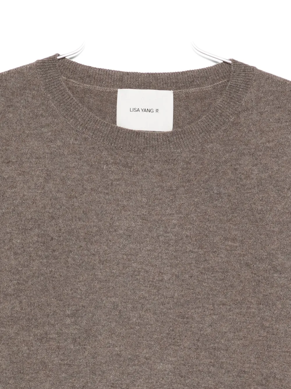 Lisa Yang Crew-neck Sweater In Brown