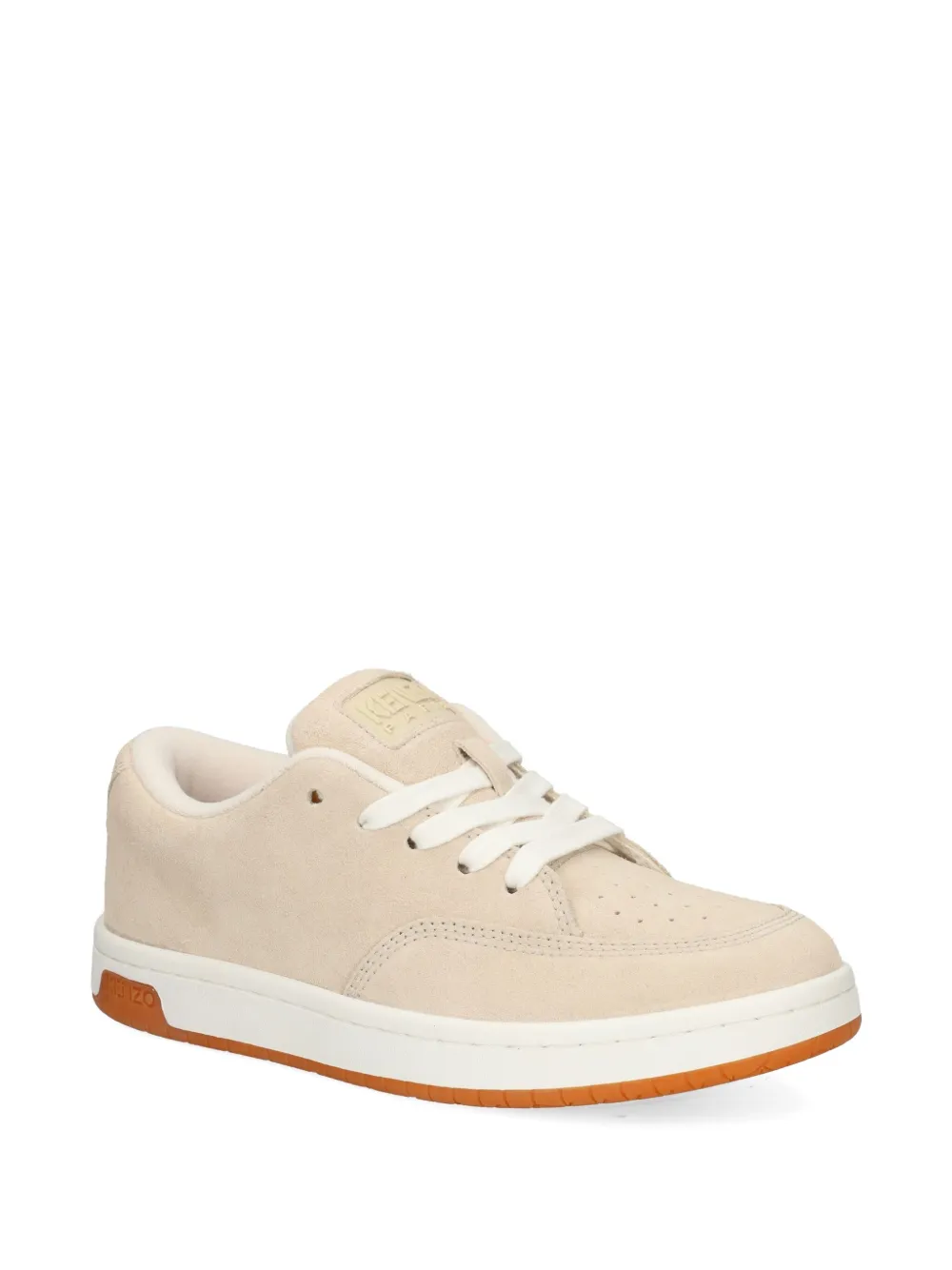 Kenzo leather sneakers Neutrals