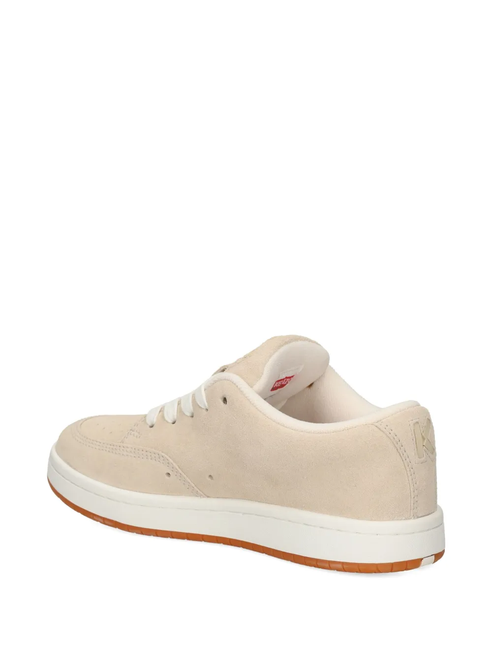 Kenzo leather sneakers Neutrals