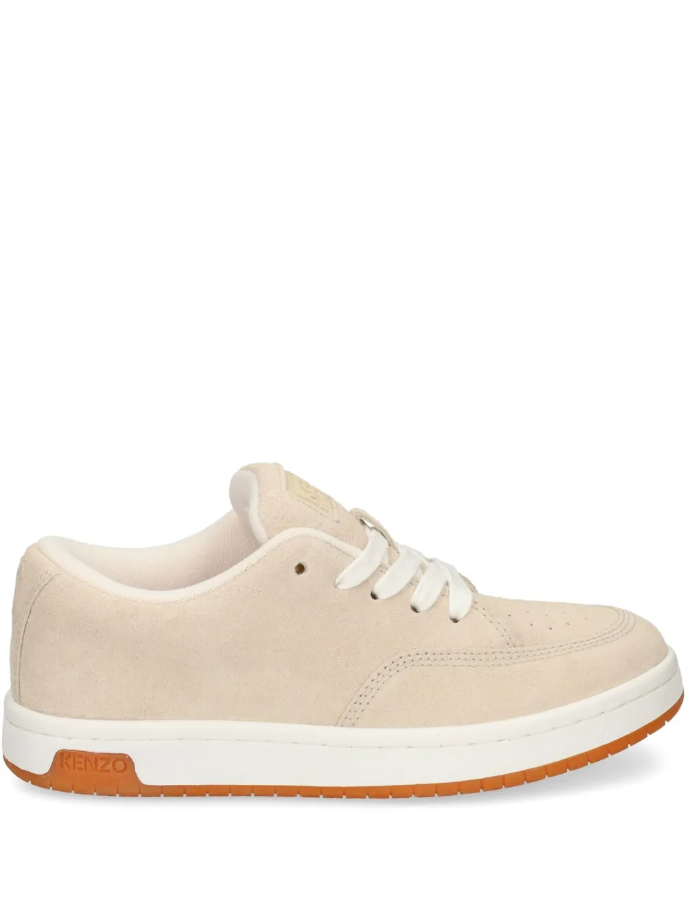 Kenzo leather sneakers Neutrals