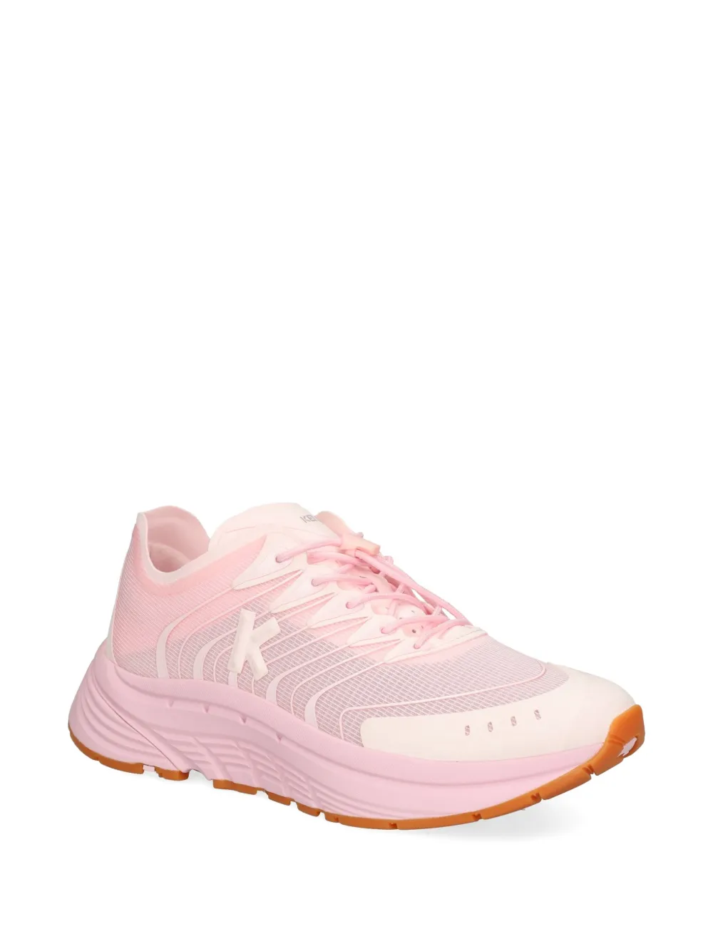 Kenzo logo-detail mesh sneakers Pink
