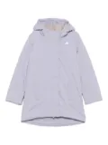 K Way Kids hooded padded coat - Purple
