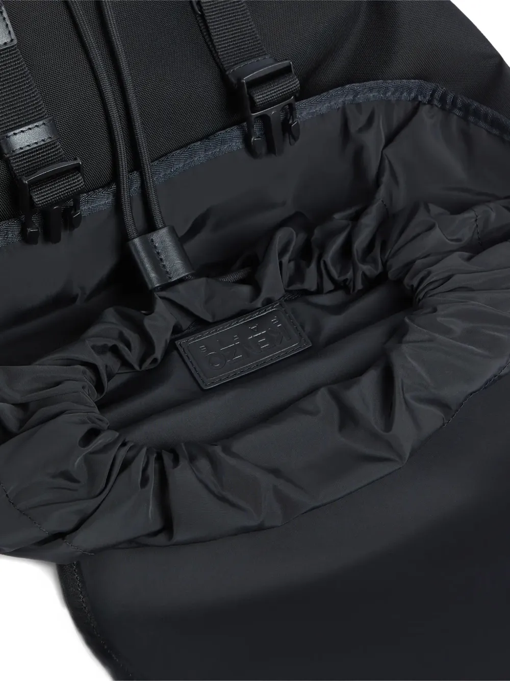 Kenzo Kommuter rugzak met omslag Zwart