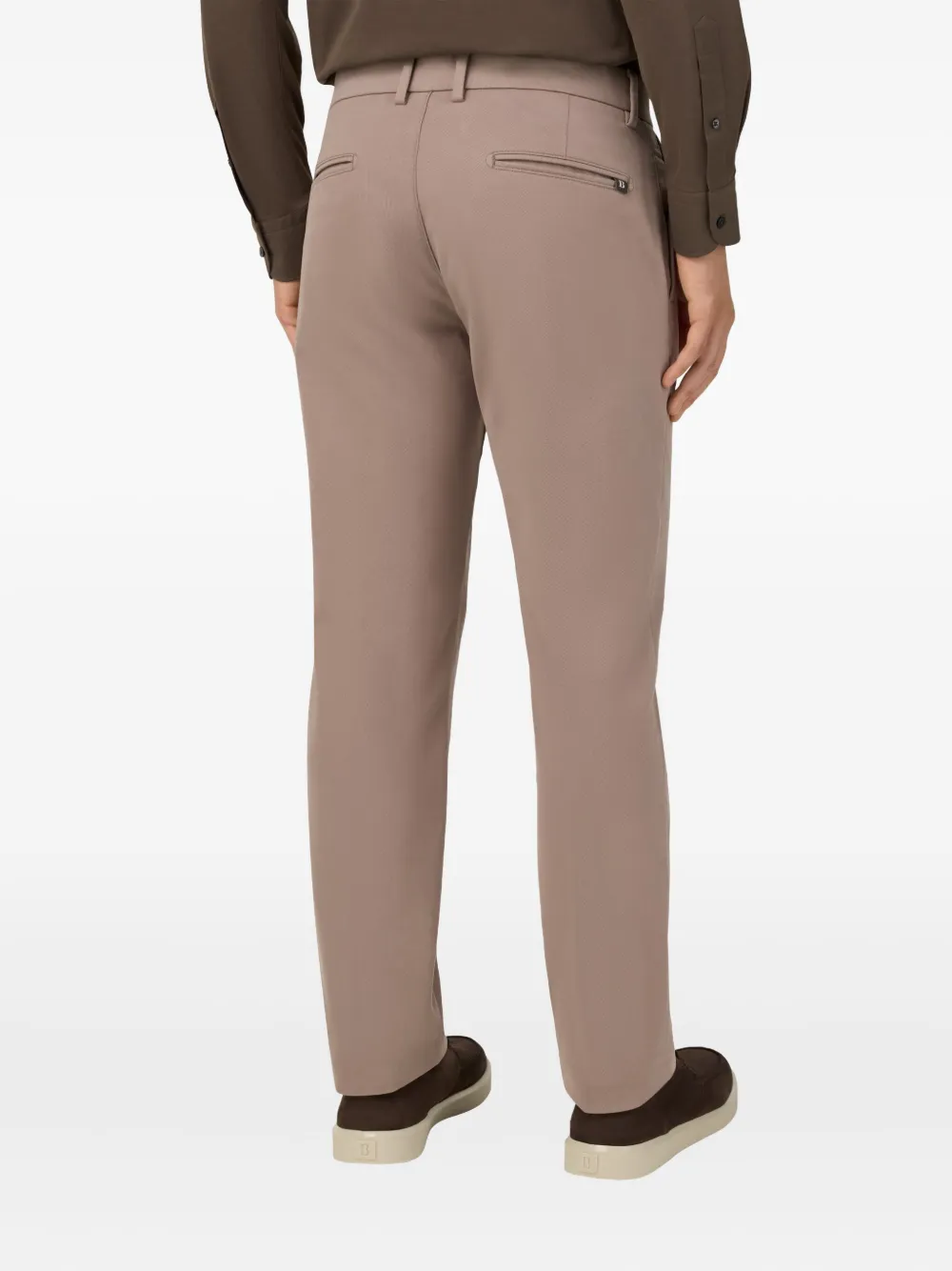Boggi Milano Straight broek Beige