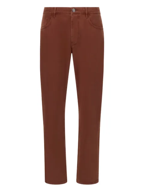 Boggi Milano buttoned slim-fit jeans