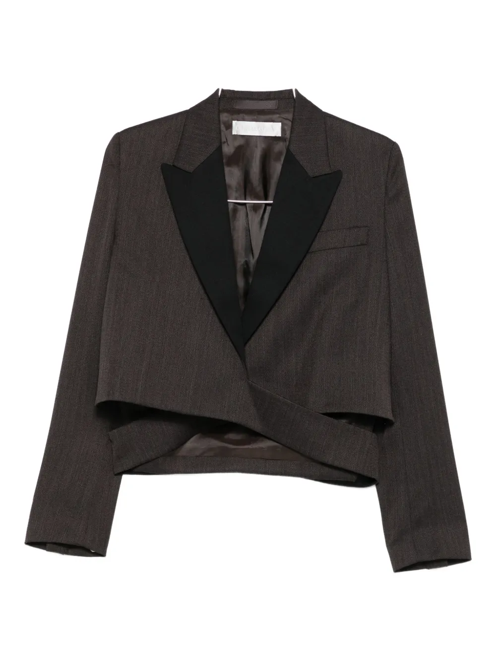 Our Legacy Shawl-lapel Blazer In Brown