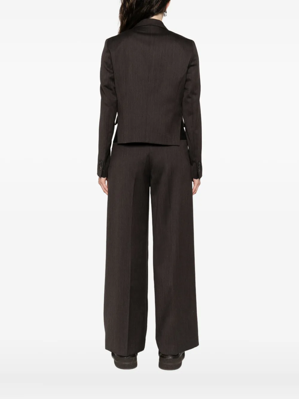 Our Legacy Shawl-lapel Blazer In Brown