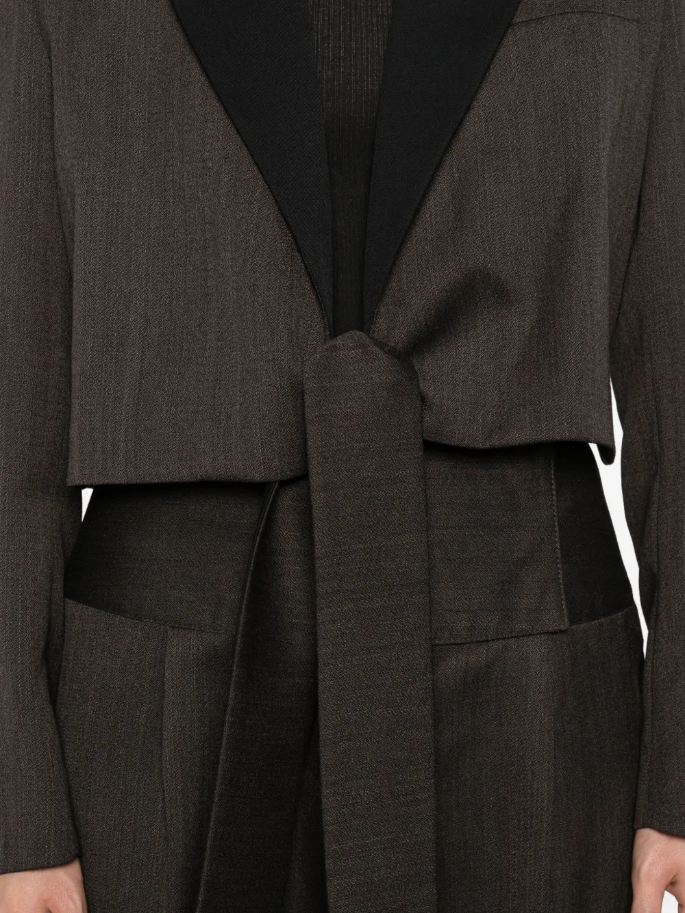 Our Legacy Shawl-lapel Blazer In Brown
