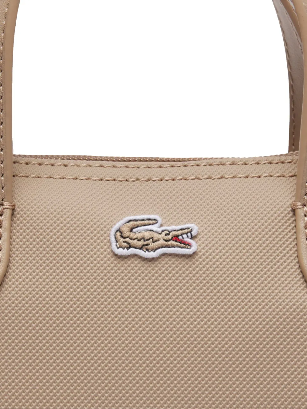 Lacoste Mini L.12.12 Concept Tote - One Size In Neutral