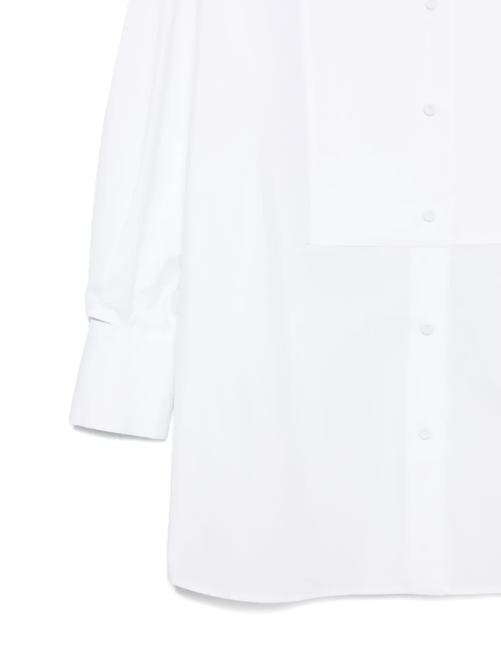 Semicouture Geplooide blouse Wit