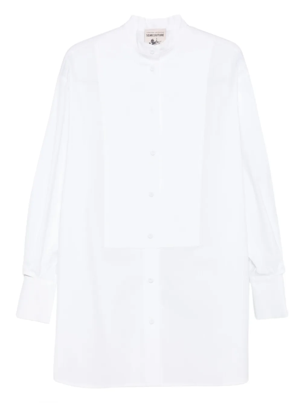 Semicouture pleated shirt | White | Image 1