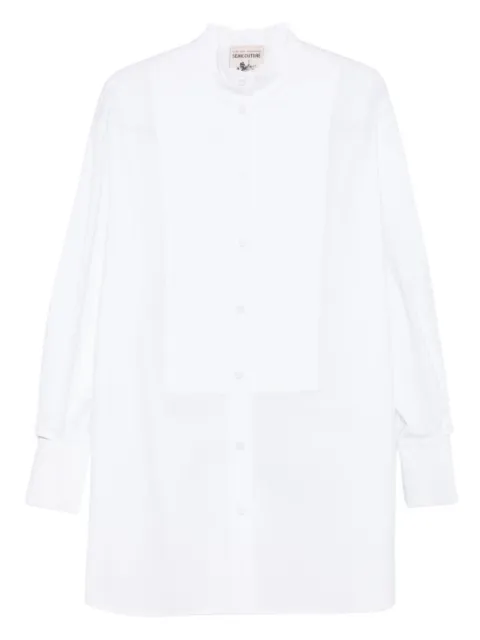 Semicouture pleated shirt