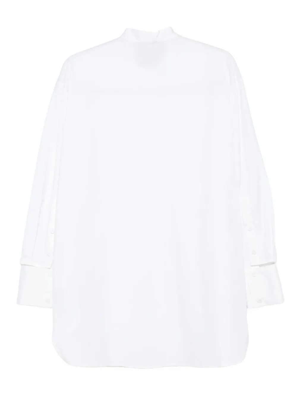 Semicouture Geplooide blouse - Wit