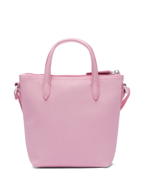 Lacoste Concept logo-appliqué Crossbody Bag Pink FARFETCH BH