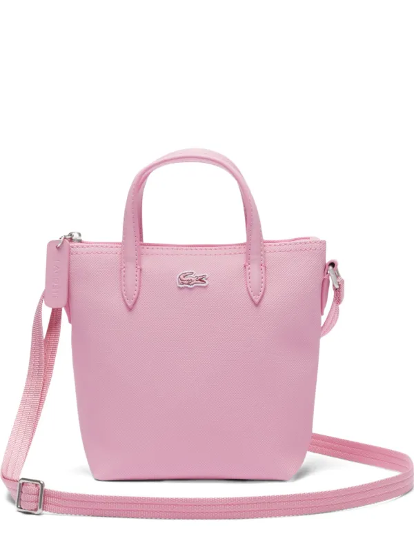 Lacoste Concept logo-appliqué Crossbody Bag Pink FARFETCH ZA