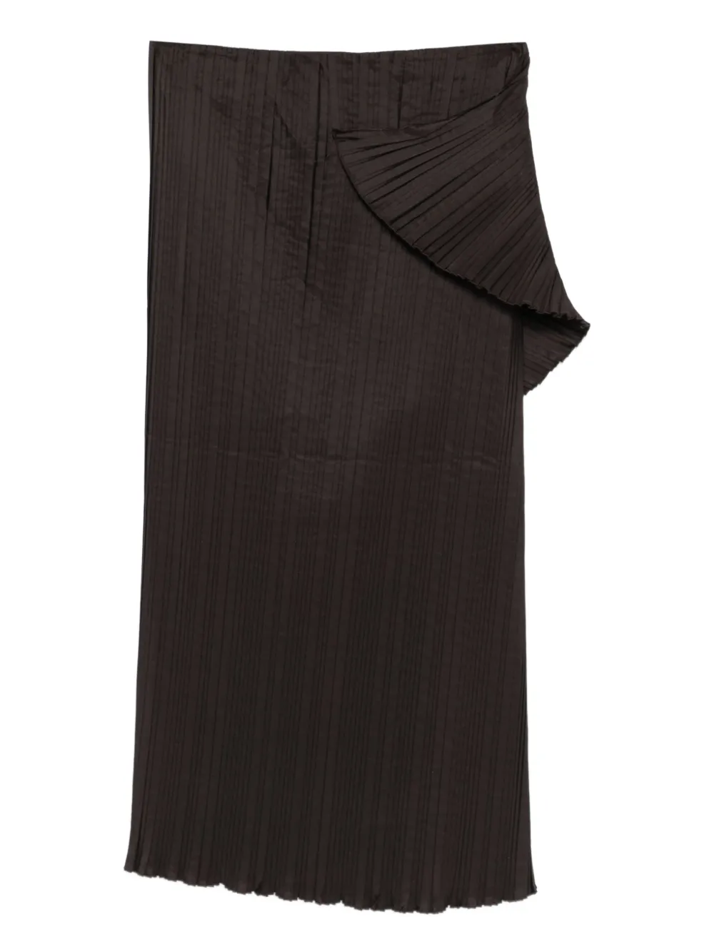 Liviana Conti plissé skirt | Black | Image 1