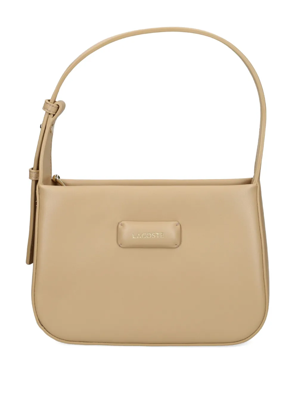 Lacoste Logo-appliqué Tote Bag In Neutral