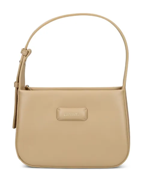 Lacoste logo-appliqué tote bag