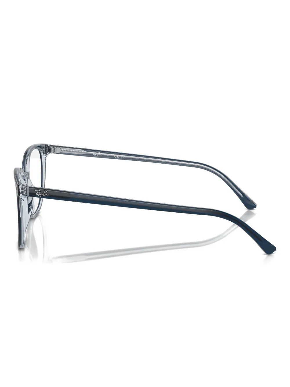 Ray Ban Square-frame Glasses In Gold