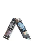 Hermès Pre-Owned 2020-2025 Grand Theatre Nouveau Silk Twilly Scarf scarves - Black