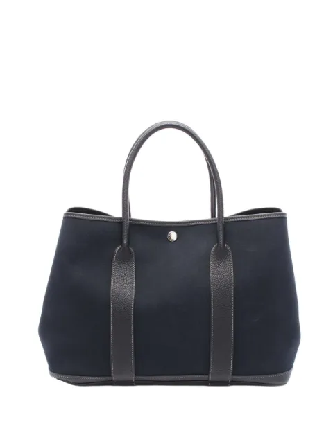 Hermès Pre-Owned 2011 Toile and Negonda Garden Party 36 tote bag