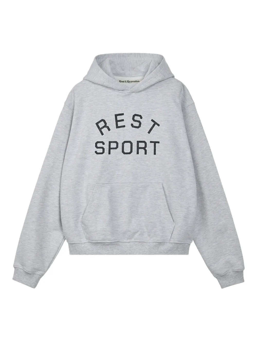 Rest&recreation Logo-print Hoodie In Gray
