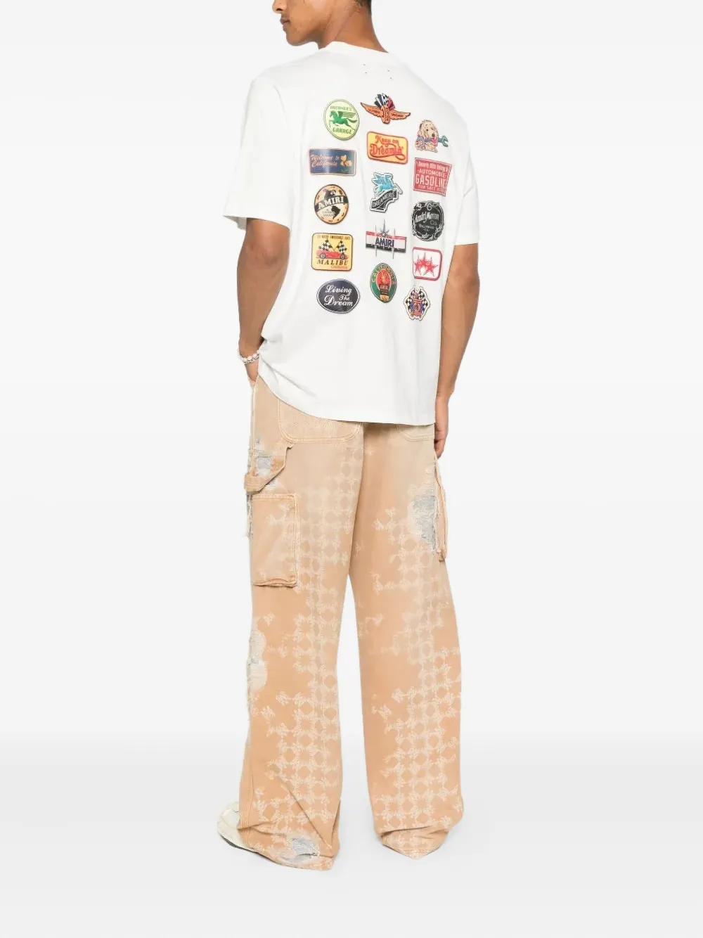 AMIRI patch-embellished T-shirt - Wit