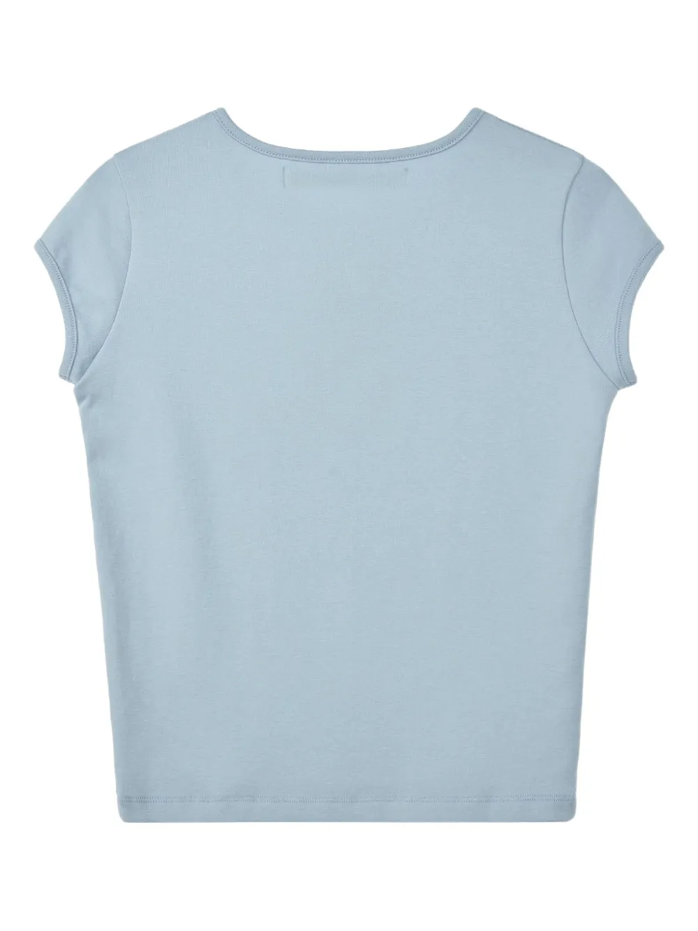 Rest&recreation Cap-sleeve Logo-print T-shirt In Blue