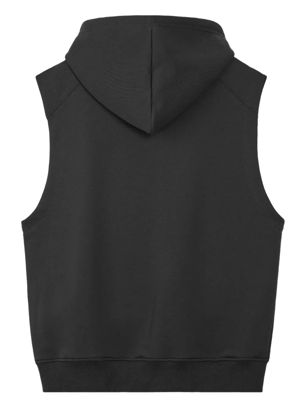 Rest&Recreation sleeveless hoodie - Zwart