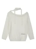 Rest&Recreation one-shoulder jumper - White
