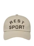 Rest&Recreation logo-embroidered baseball cap - Neutrals