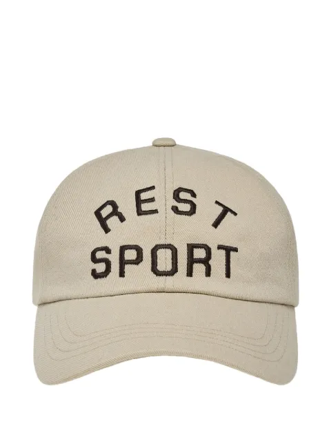 Rest&Recreation logo-embroidered baseball cap