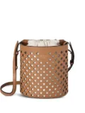 Mulberry perforated bucket bag - Brown