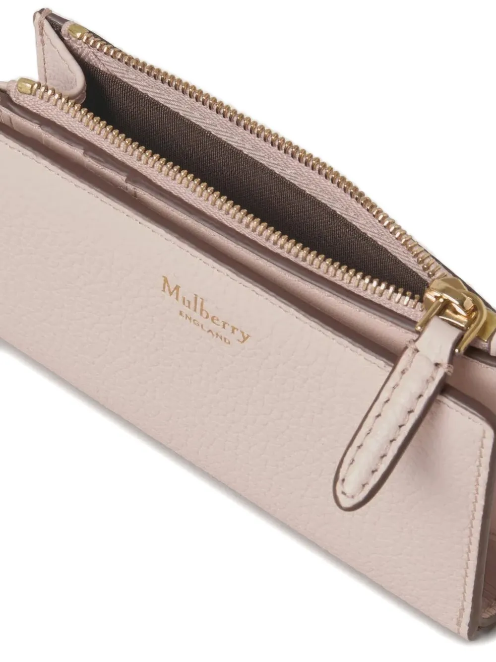 Mulberry Continental Zipped Wallet In Brown