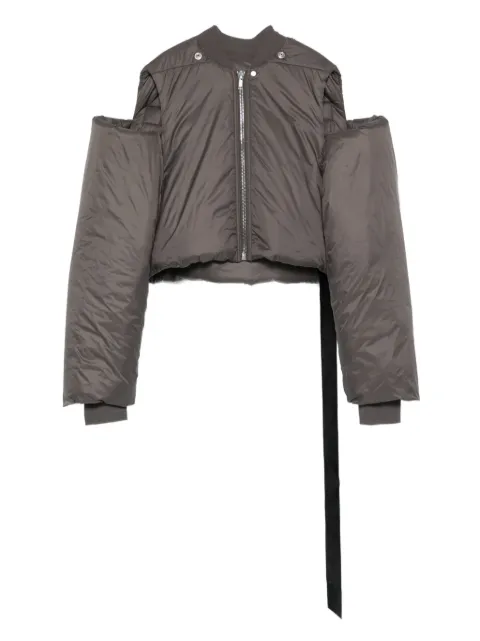 Rick Owens DRKSHDW zip-front cropped jacket