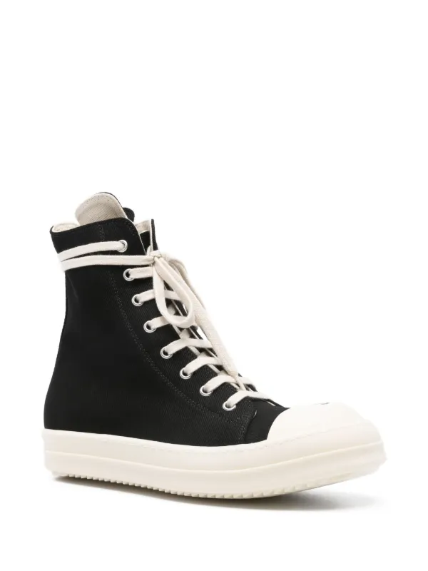 Rick Owens DRKSHDW Hollywood Sneakers | Black | FARFETCH