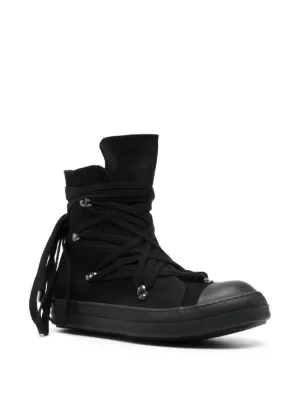 RICK OWENS DRKSHDW HI SNEAKS ラモーンズ 黒 43 17AW】DRKSHDW