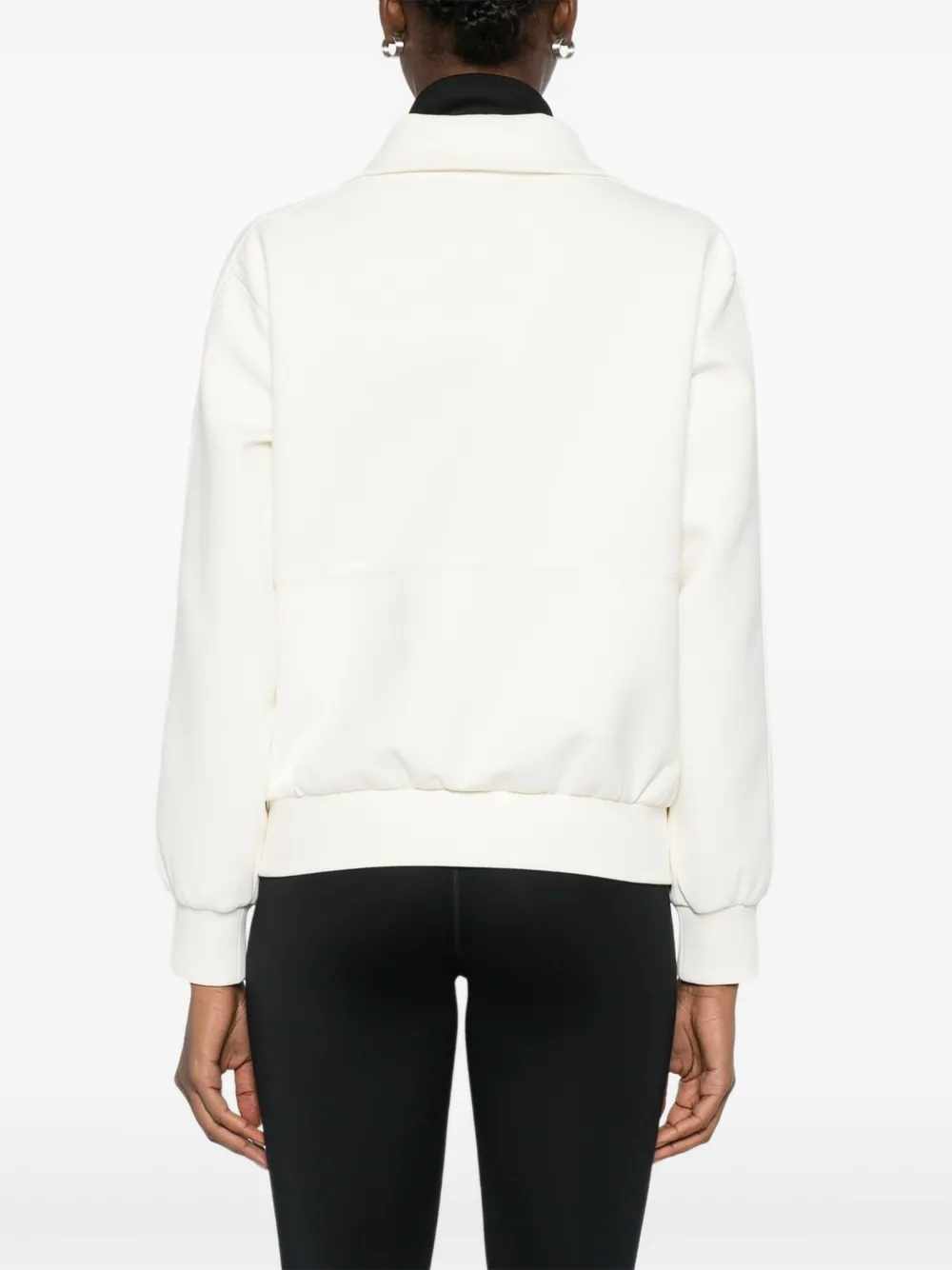 Moose Knuckles Mix Media sweater met rits Beige