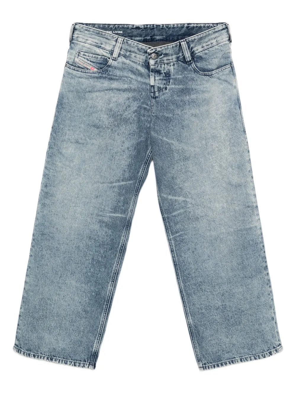 Diesel acid-wash jeans | Blue | Image 1