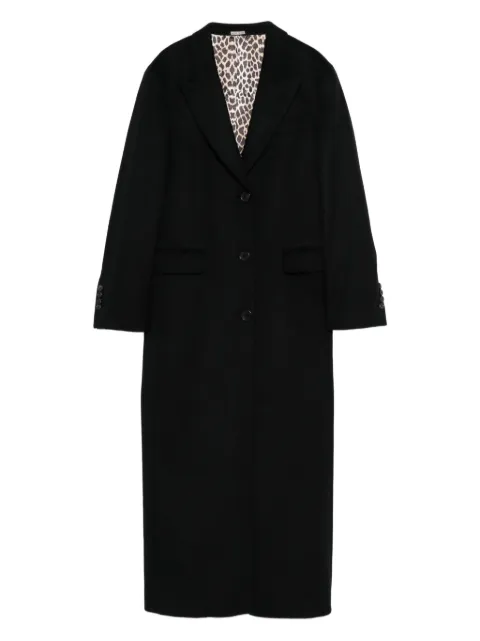 ERALDO leopard-print lined coat