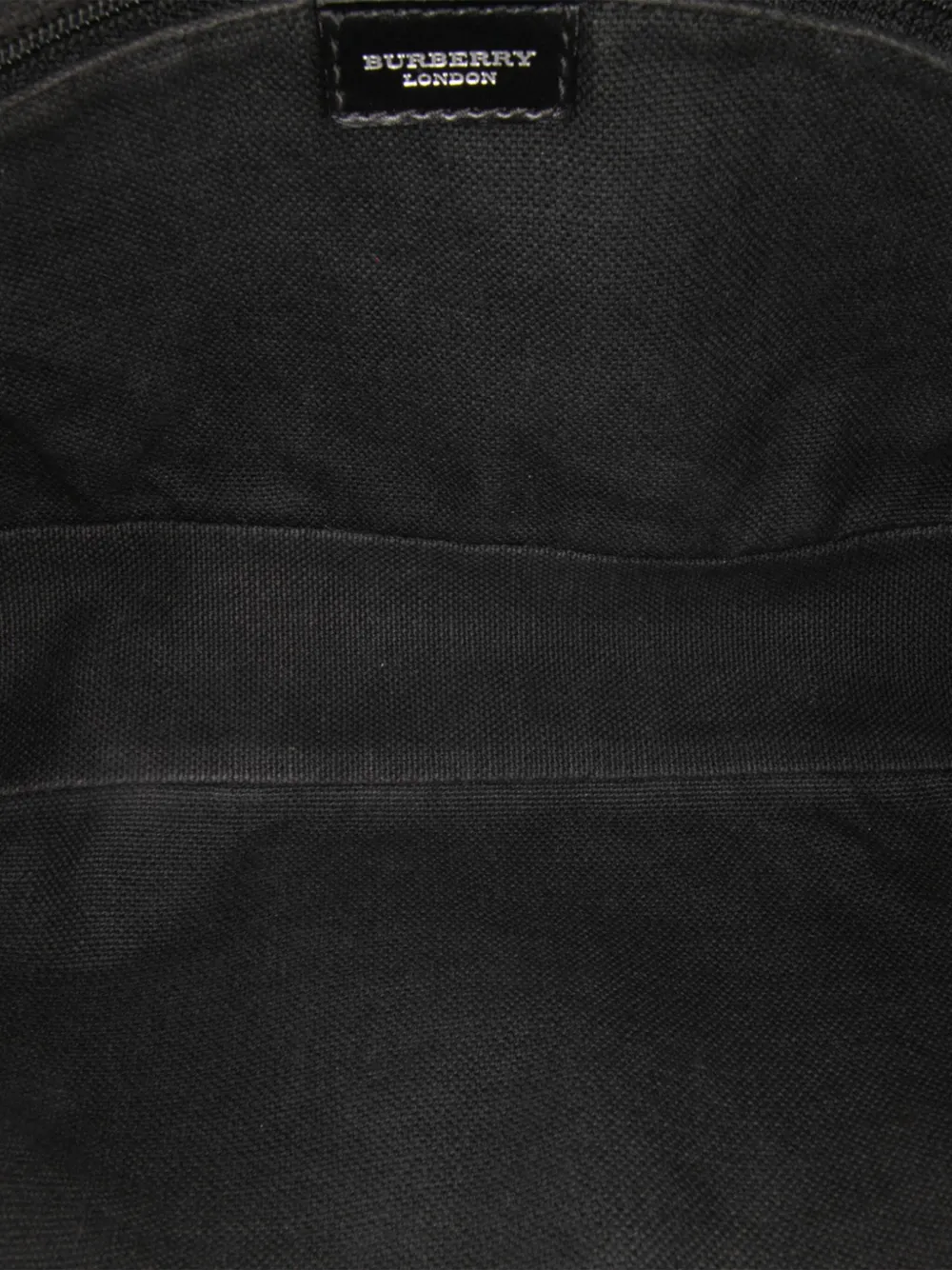 Pre-owned Burberry 2003 House Check Suede Shoulder Bag In Brown
