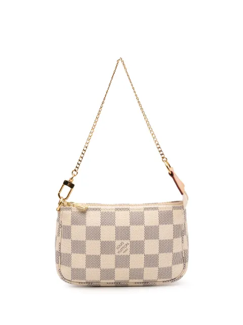 Louis Vuitton Pre-Owned 2020 Damier Azur Mini Pochette Accessoires handbag