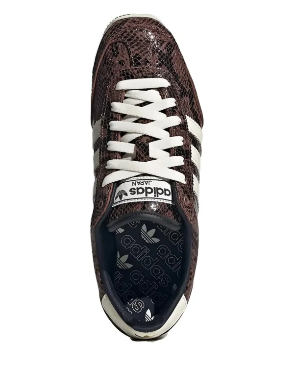 Adidas Baskets Japan à Imprimé Peau De Serpent Marron FARFETCH FR