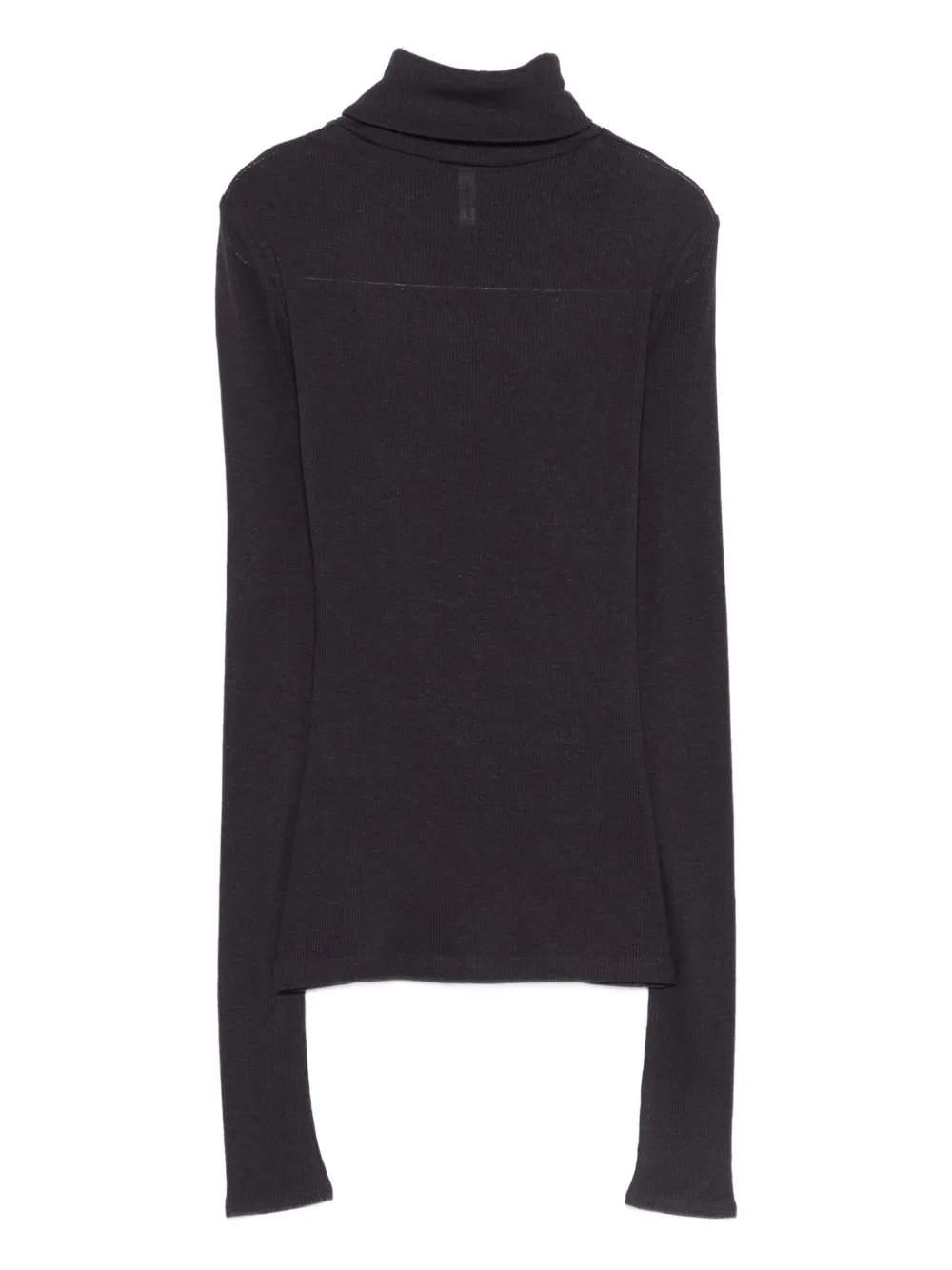 Samsoe & Samsoe Roll-neck Knitted Top In Black